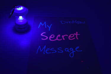 Lantern UV Torch LED Keychain Flashlight UltraViolet Blacklight